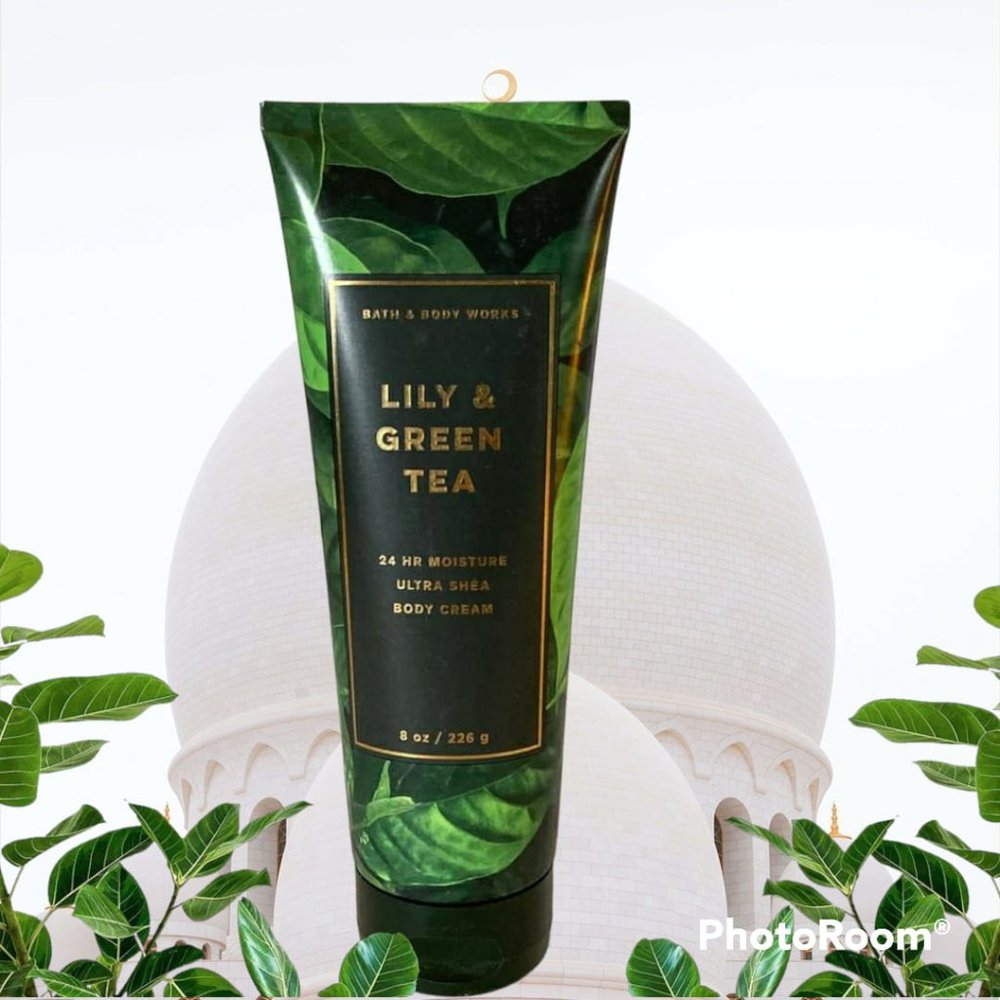 Bath & Body Works Lily & Green Tea Ultra Shea Body Cream, 8 oz